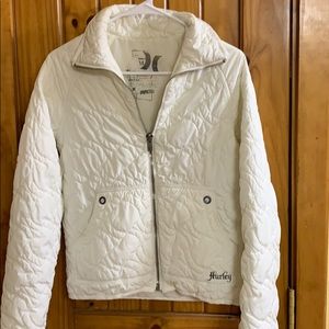 White Hurley Jacket